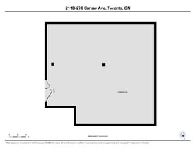 276 Carlaw Av, Toronto, ON à louer Plan de site– Image 1 sur 4