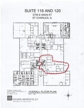 3755 E Main St, Saint Charles, IL à louer Plan d’étage type– Image 2 sur 2