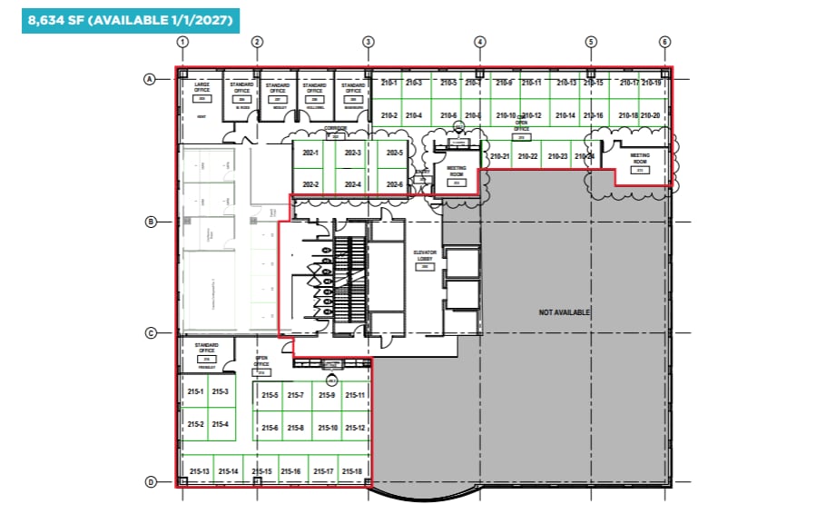 2800 Cantrell Rd, Little Rock, AR à louer Plan d’étage– Image 1 sur 1