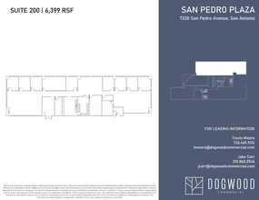 7330 San Pedro Ave, San Antonio, TX à louer Plan d’étage– Image 1 sur 1