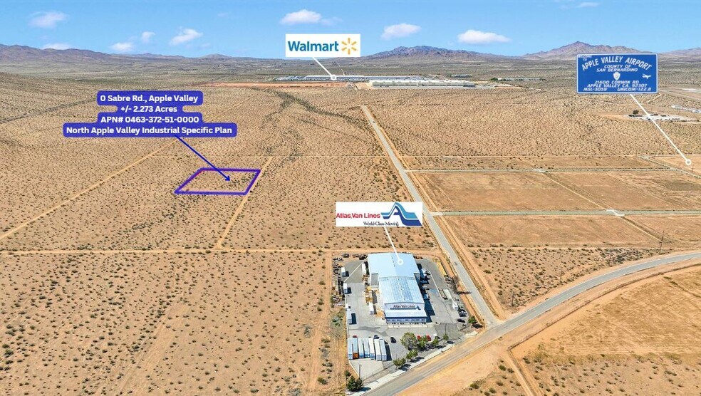 Sabre Rd, Apple Valley, CA à vendre - Photo de l’immeuble – Image 2 sur 4