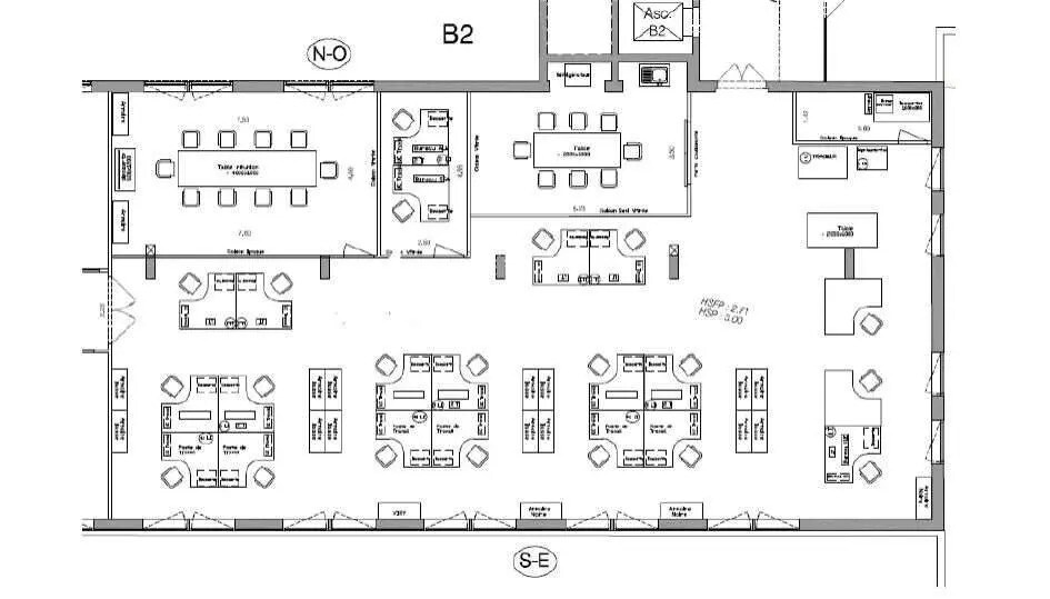 Bureau dans Lognes à louer - Plan d’étage – Image 2 sur 2