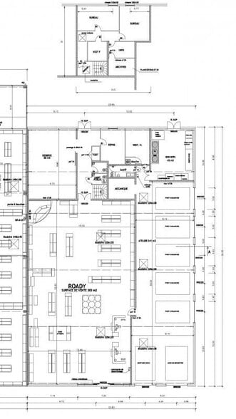 Local commercial dans SAINT-MAIXENT-L'ECOLE à louer - Plan d’étage – Image 2 sur 2