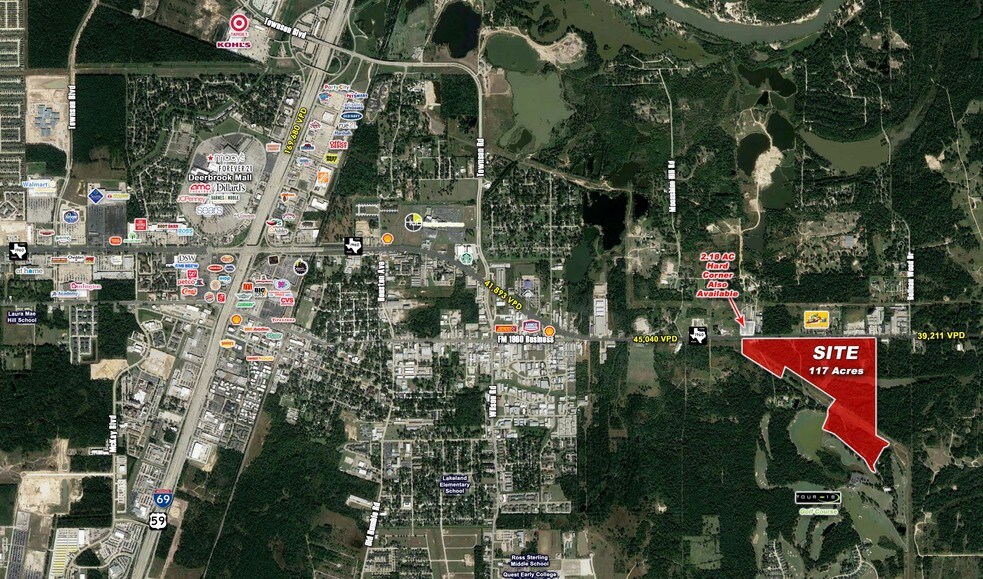 0 FM 1960 Rd W, Humble, TX à vendre - Aérien – Image 3 sur 4