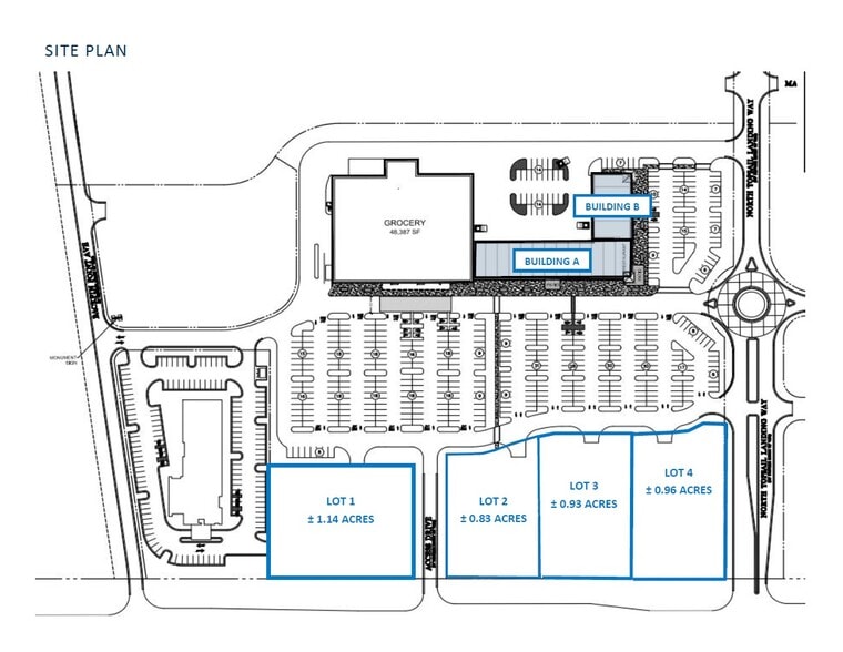 1048 NC Highway 210, Sneads Ferry, NC à vendre - Plan de site – Image 2 sur 2