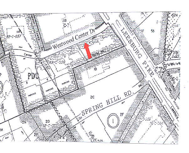 8601 Westwood Center Dr, Vienna, VA à louer - Plan cadastral – Image 2 sur 6