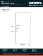 4125 Hollister Rd, Houston, TX à louer Plan de site– Image 1 sur 1