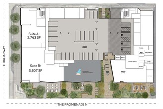 201 The Promenade N, Long Beach, CA à louer Plan d’étage– Image 1 sur 1