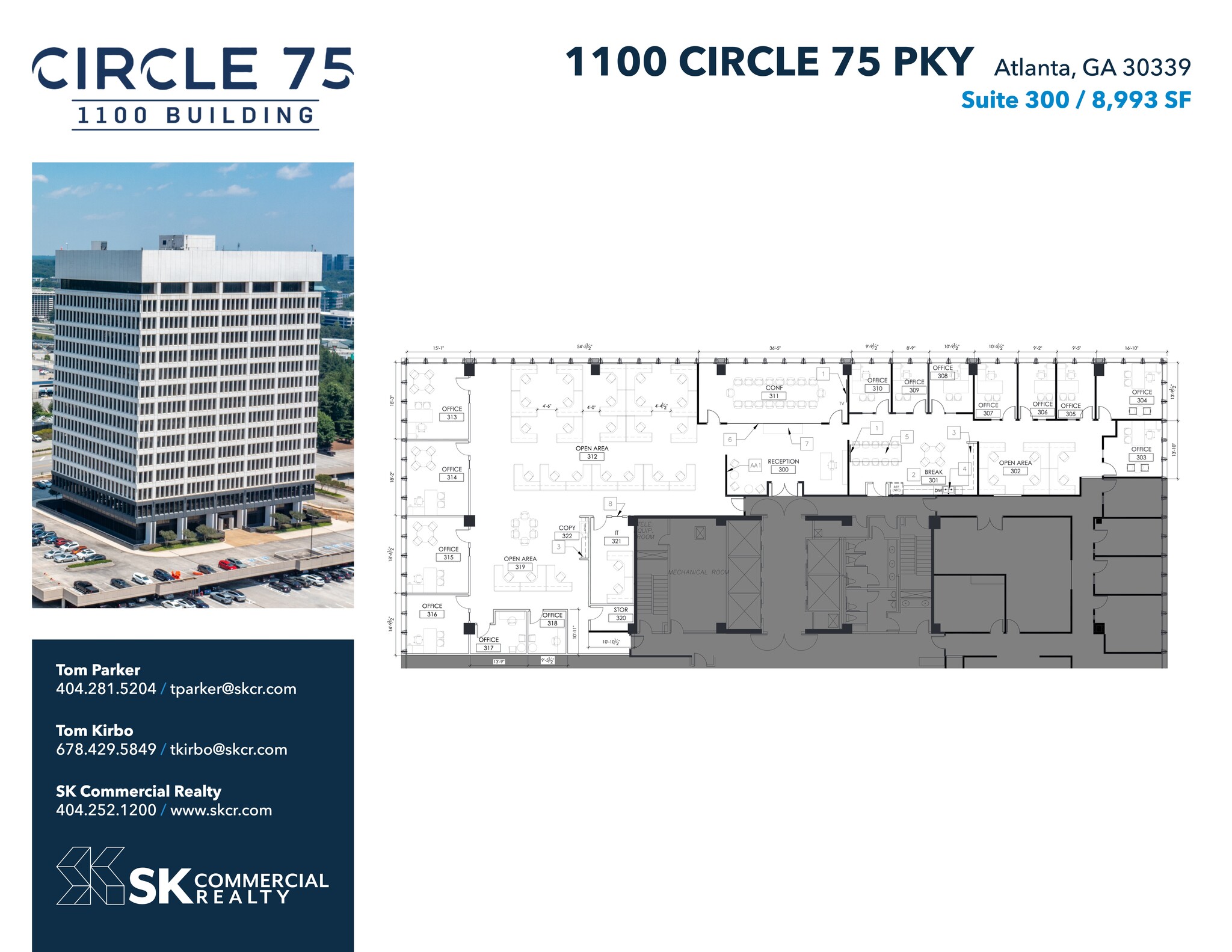 900 Circle 75 Pky SE, Atlanta, GA à louer Plan de site– Image 1 sur 1