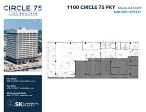 900 Circle 75 Pky SE, Atlanta, GA à louer Plan de site– Image 1 sur 1