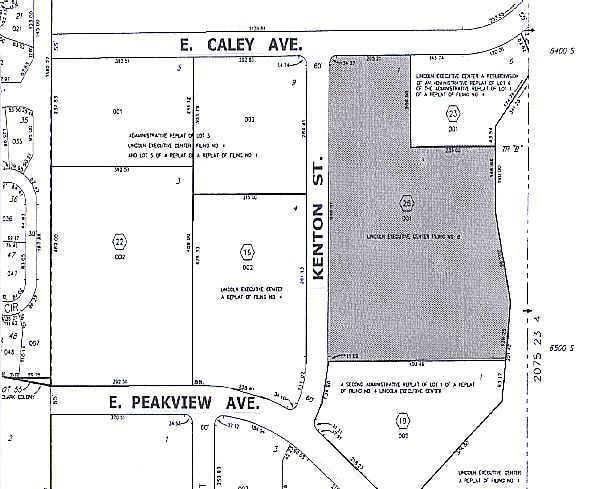 6446 S Kenton St, Centennial, CO à louer - Plan cadastral – Image 2 sur 11