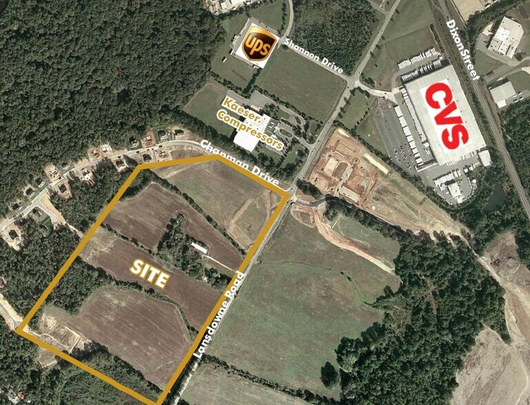 515 Lansdowne Rd, Fredericksburg, VA à louer - Aérien – Image 2 sur 5