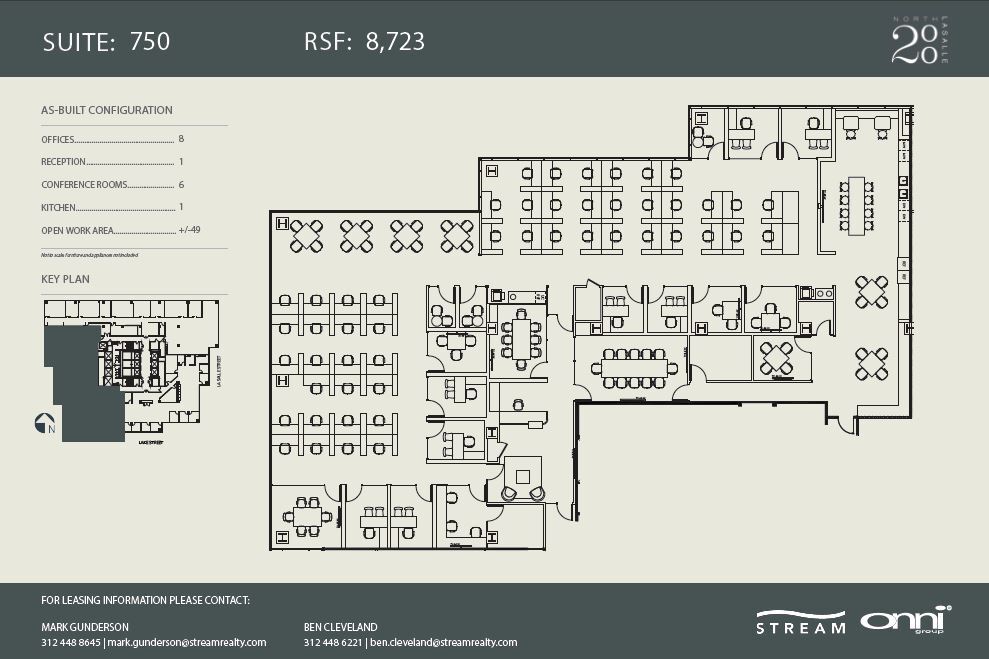 200 N LaSalle St, Chicago, IL à louer Plan d’étage– Image 1 sur 1