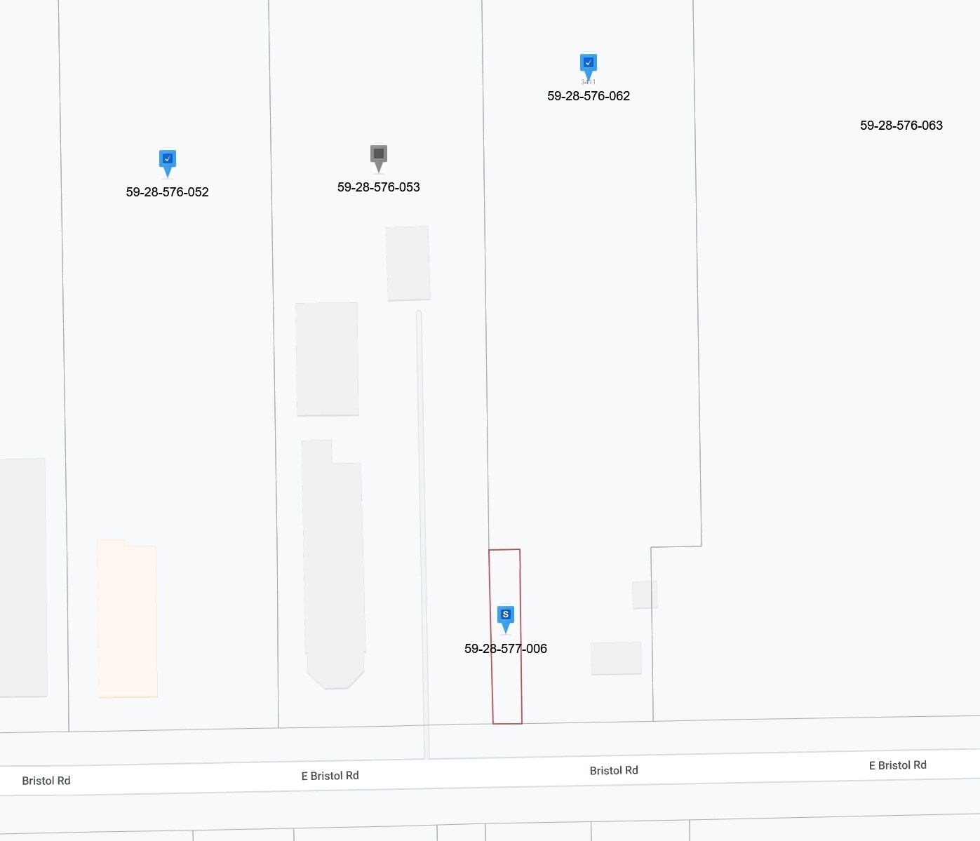 3387 E Bristol Rd - 3, Burton, MI à vendre Plan cadastral– Image 1 sur 2