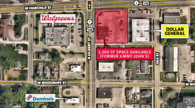 302-306 W Fairchild St, Danville, IL - VUE AÉRIENNE  vue de carte