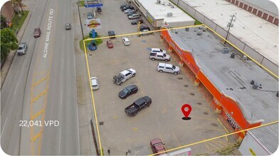 4912 Aldine Mail Route Rd, Houston, TX - Vue aérienne vue de carte