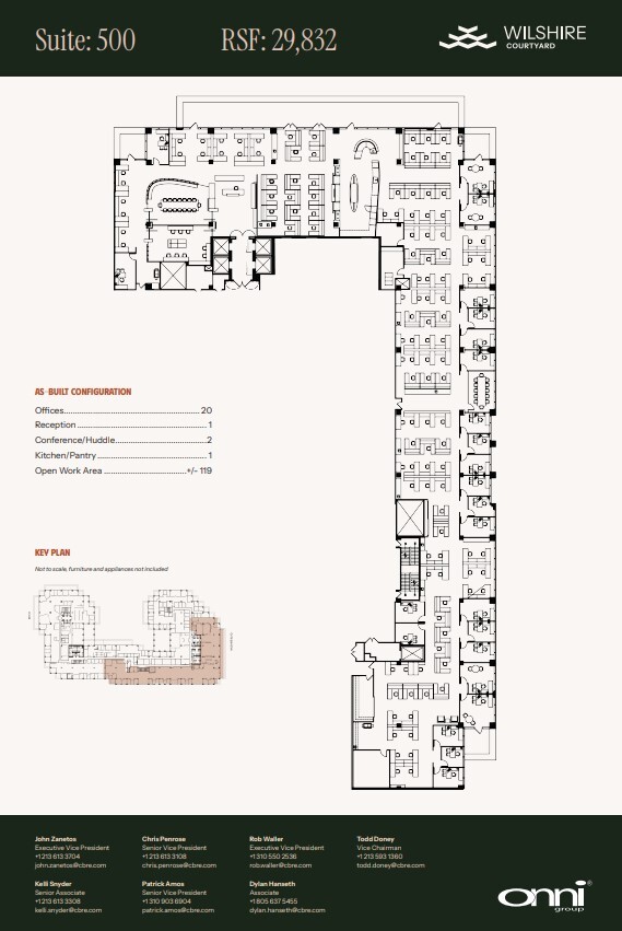 5700 Wilshire Blvd, Los Angeles, CA à louer Plan d’étage– Image 1 sur 1