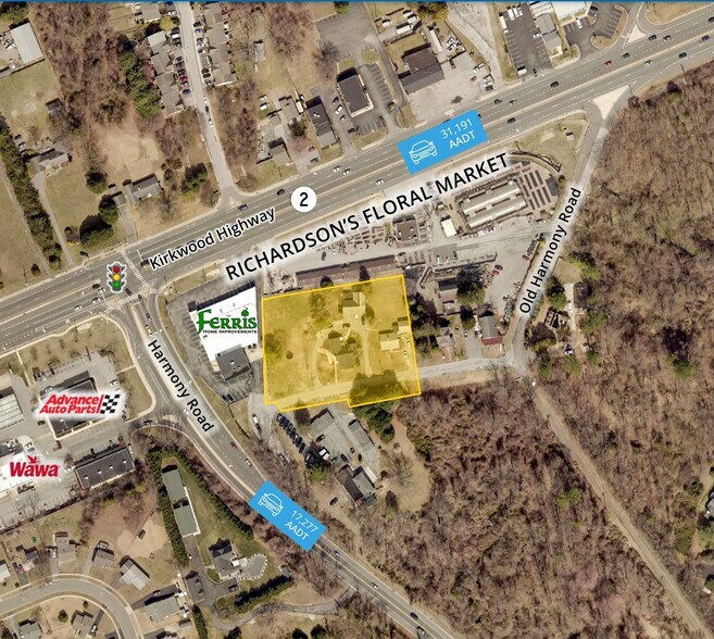 1911 Old Capitol Trl, Newark, DE à vendre - Aérien – Image 1 sur 2