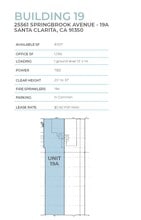 25545-25710 Springbrook Ave, Santa Clarita, CA à louer Plan d’étage– Image 2 sur 3