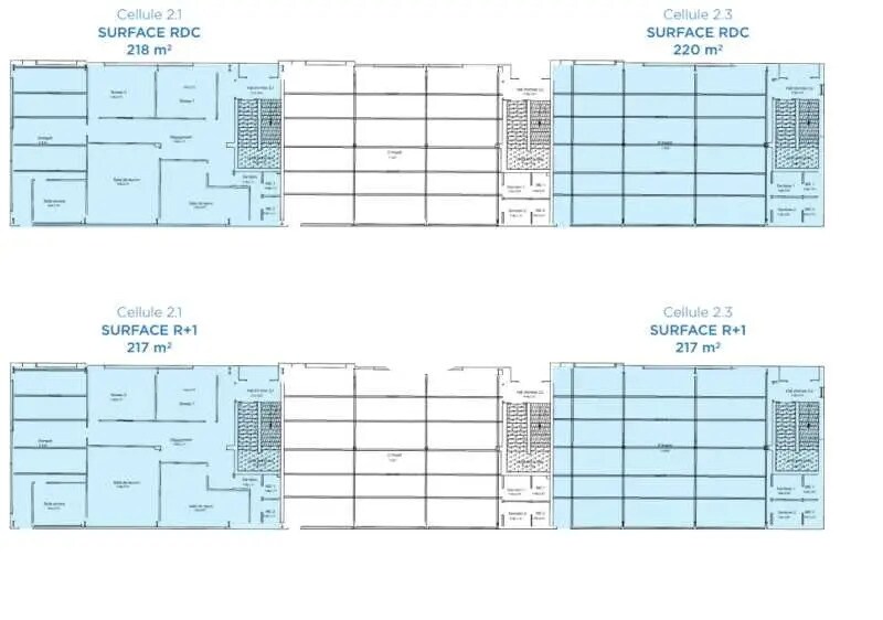 Local d’activités dans Taverny à louer - Plan d’étage – Image 2 sur 3