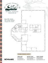 1860 Blake St, Denver, CO à louer Plan d’étage– Image 1 sur 1