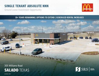 Plus de détails pour 305 Williams Rd, Salado, TX - Local commercial à vendre