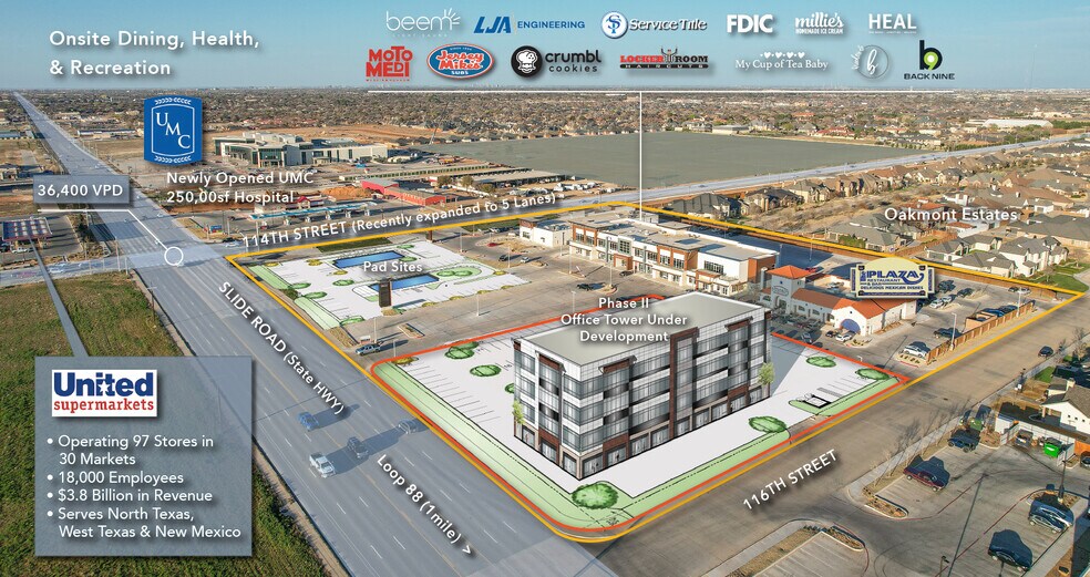 11413 Slide rd, Lubbock, TX à louer - Plan de site – Image 1 sur 5