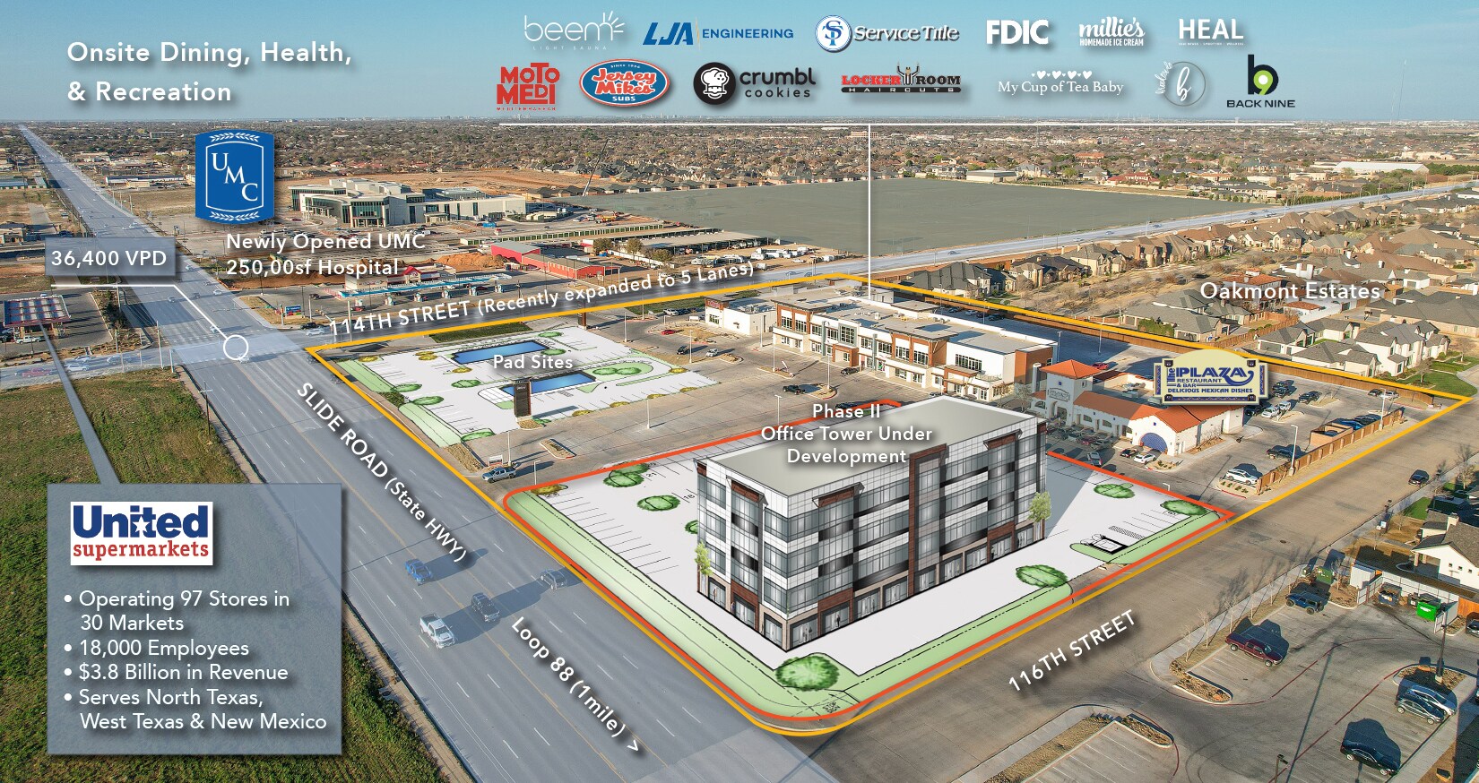 11413 Slide rd, Lubbock, TX à louer Plan de site– Image 1 sur 6