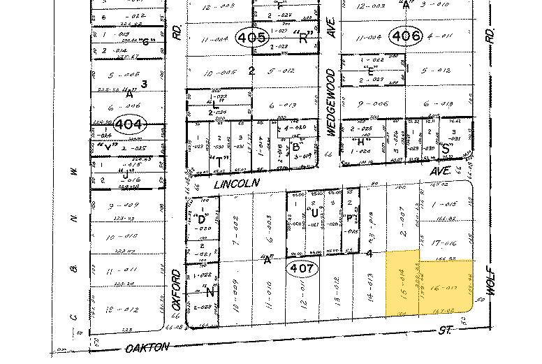 570-586 E Oakton St, Des Plaines, IL à louer - Plan cadastral – Image 2 sur 6