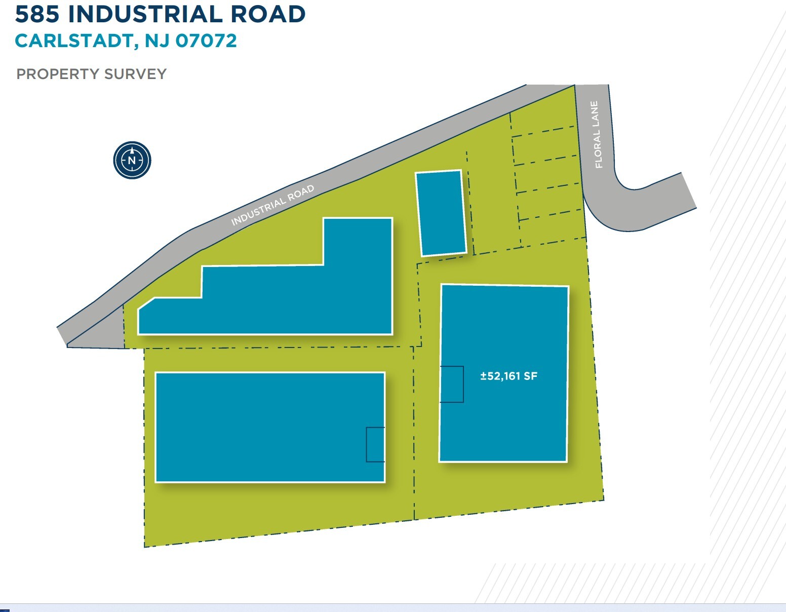 585 Industrial Rd, Carlstadt, NJ à louer Plan de site– Image 1 sur 1