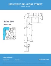 2575 W Bellfort St, Houston, TX à louer Plan d’étage– Image 1 sur 1