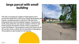 Plus de détails pour 2943 W Washington St, Indianapolis, IN - Terrain à vendre