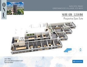 5251 Dtc Pky, Greenwood Village, CO à louer Plan de site– Image 2 sur 6