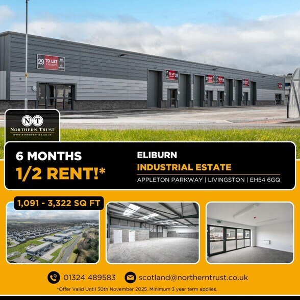 Appleton Parkway, Livingston à louer - Photo de l’immeuble – Image 2 sur 10