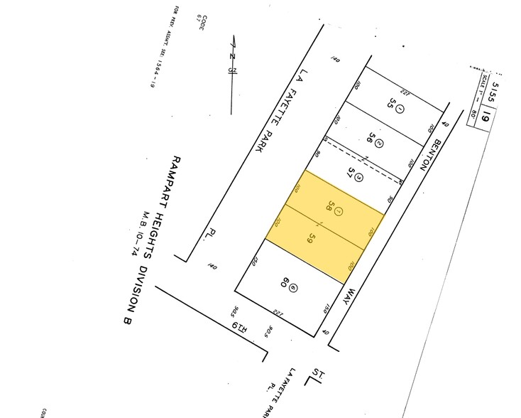 520 S La Fayette Park Pl, Los Angeles, CA à vendre - Plan cadastral – Image 2 sur 17