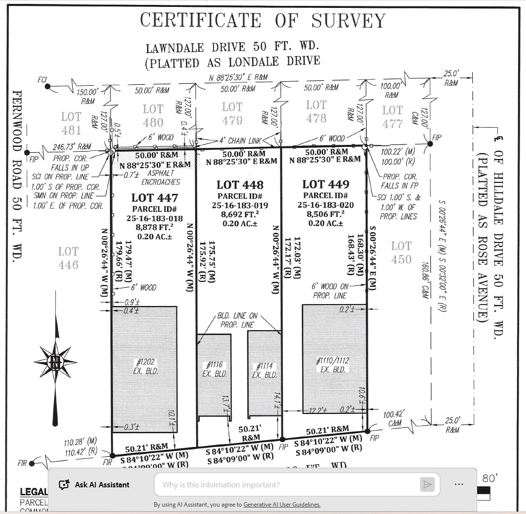 1110-1112 Catalpa Dr, Royal Oak, MI à vendre Photo de l’immeuble– Image 1 sur 5