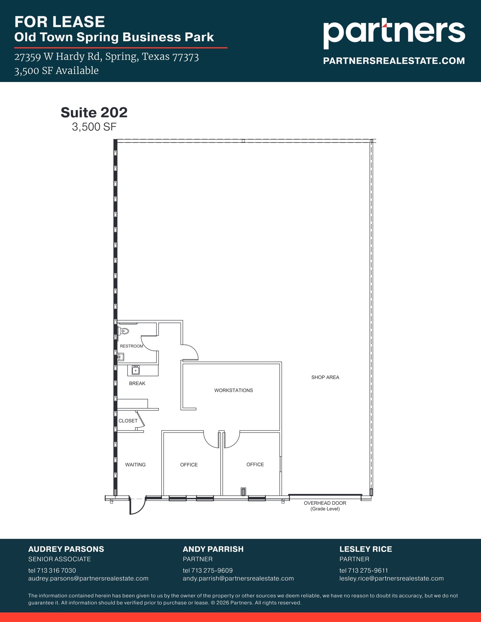 27347 W Hardy Rd, Spring, TX à louer Plan de site– Image 1 sur 1