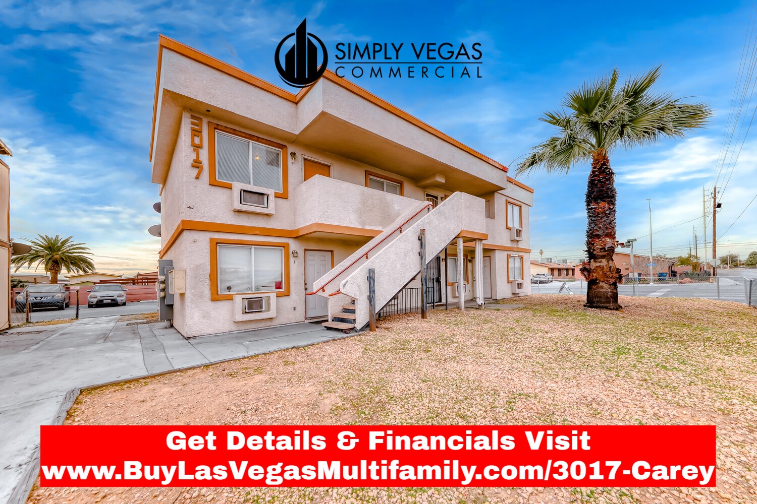 3017-3021 E Carey Ave, North Las Vegas, NV à vendre Photo principale– Image 1 sur 9