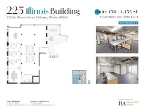 225 W Illinois St, Chicago, IL à louer Plan d’étage– Image 1 sur 14