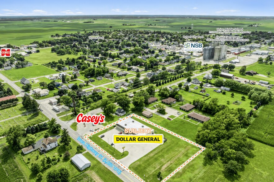 151 Iowa Highway 21, Dysart, IA à vendre - Photo de l’immeuble – Image 2 sur 5