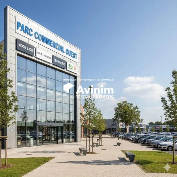 Local commercial dans Hauconcourt à louer - Photo de l’immeuble – Image 1 sur 1