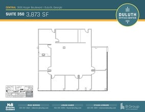 3505 Koger Blvd, Duluth, GA à louer Plan d’étage– Image 1 sur 1