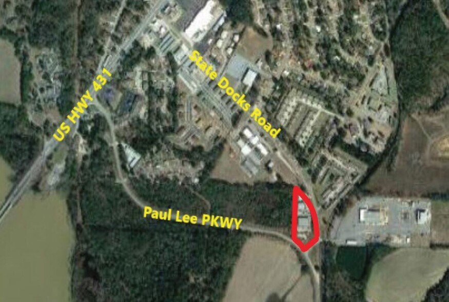 515 State Docks Rd, Eufaula, AL à louer - Aérien – Image 2 sur 9