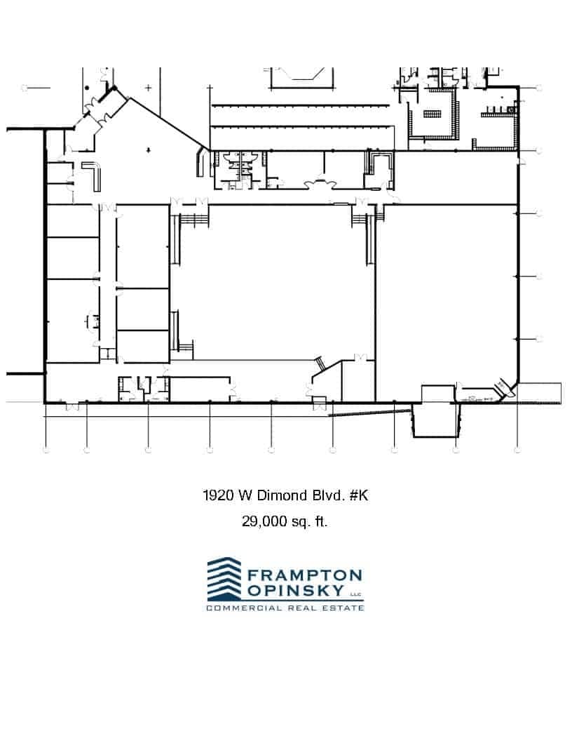 1920 W Dimond Blvd, Anchorage, AK à louer Plan d’étage– Image 1 sur 1