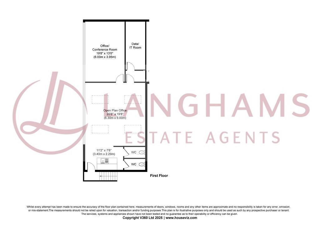 Bristol Way, Slough à louer Plan d’étage– Image 1 sur 2