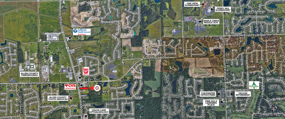 11736 Lima Rd, Fort Wayne, IN à vendre - Photo de l’immeuble – Image 2 sur 4