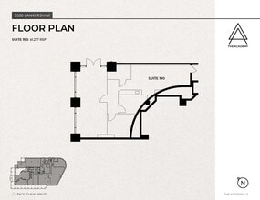 5200 Lankershim Blvd, North Hollywood, CA à louer Plan d’étage– Image 1 sur 1