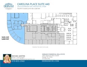 2626 Glenwood Ave, Raleigh, NC à louer Plan de site– Image 1 sur 1