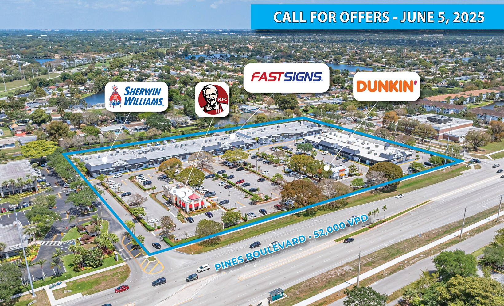 9801-9965 Pines Blvd, Pembroke Pines, FL à vendre Photo de l’immeuble– Image 1 sur 10