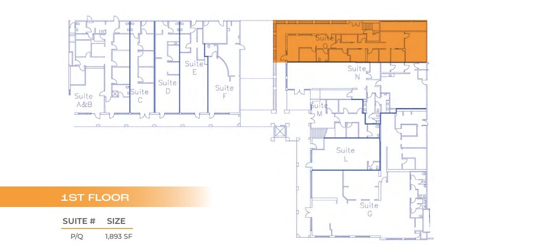 19100 Ventura Blvd, Tarzana, CA à louer Plan d’étage– Image 1 sur 1